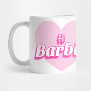 Hi Barbie Mug